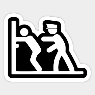 Police Control Sticker